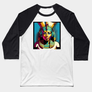 Ancient Egyptian Headphones Music Graphic Baseball T-Shirt